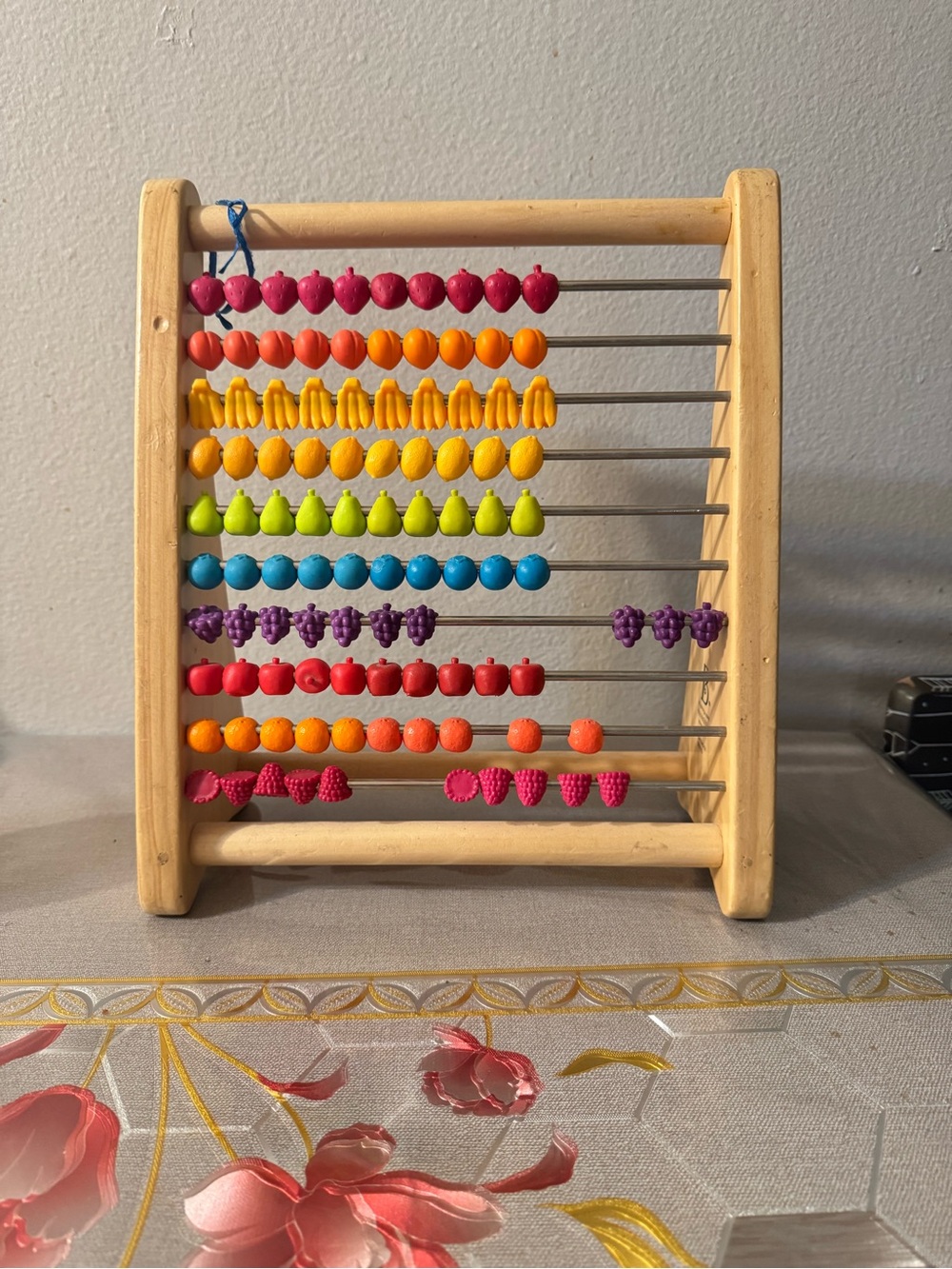 Abacus for children, fruit